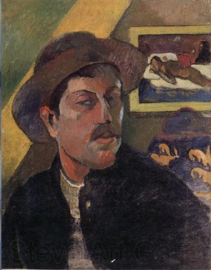 Paul Gauguin Self-Portrait Norge oil painting art